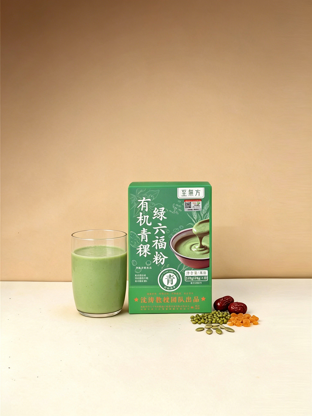 想真有机青稞绿六福粉